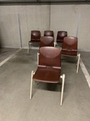 Set di sedie da pranzo di Galvanitas, di Elmar Flototto; Thur-op-Seat.