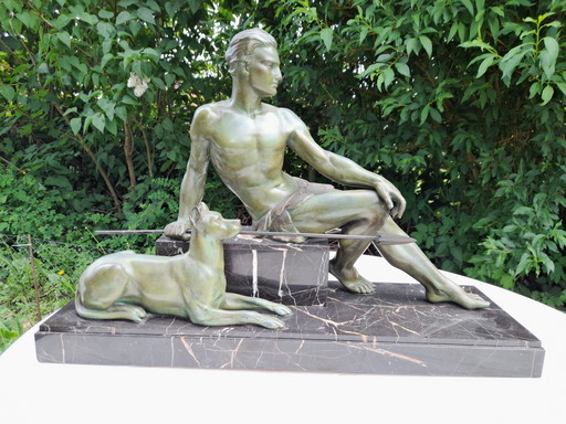 Art Deco Statue