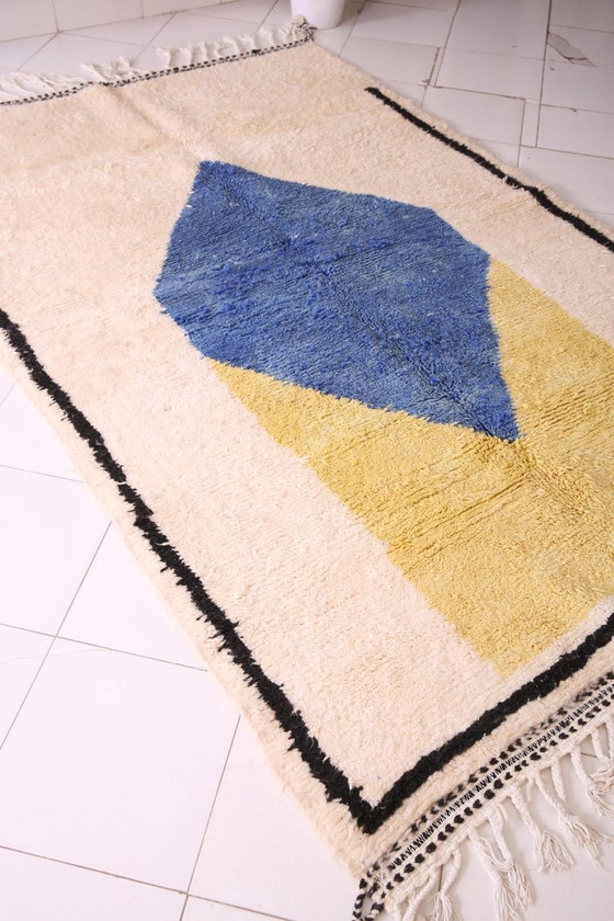 Alfombra marroquí de lana natural hecha a mano, 200/300 cm. – Ahrend, Wool (photo 6 of 7)