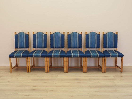 Image 1 of Set di sei sedie in rovere, design danese, anni '60, designer: Henning Kjærnulf