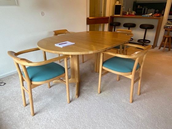 Image 1 of 4 sillas de mesa de comedor Pozzi