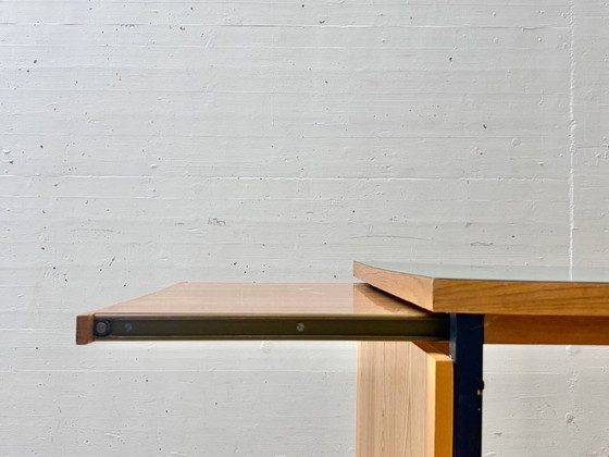 Image 1 of Mid-century desk with linoleum top by Merz Roller, 1960s