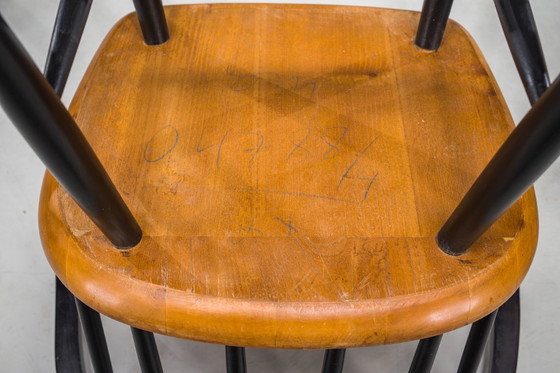 Image 1 of Fanett-Esszimmerstühle, Ilmari Tapiovaara zugeschrieben, 1960er Jahre, 5er-Set