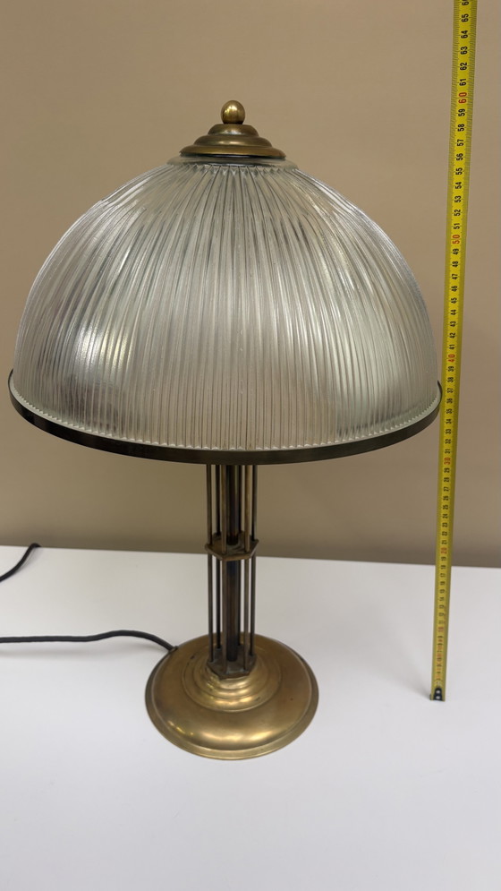 Image 1 of Home German design Neoclassical solid vintage copper lamp