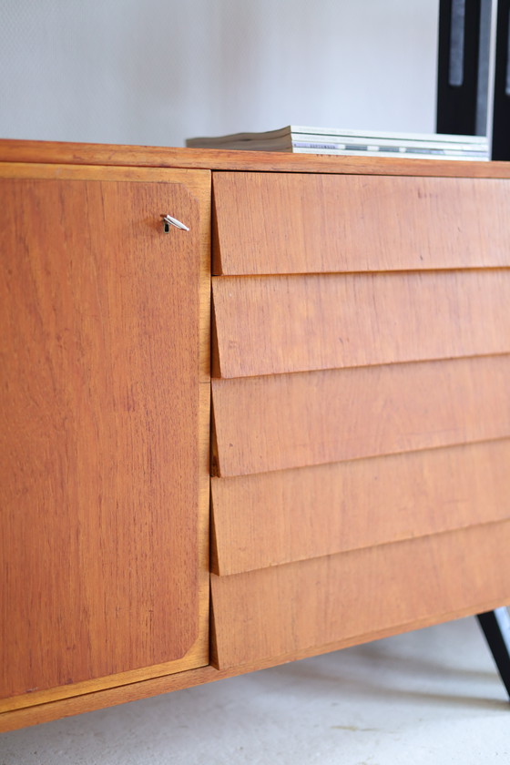 Image 1 of Set of two vintage IKEA Roxen wall cabinets from the 1950s/60s.