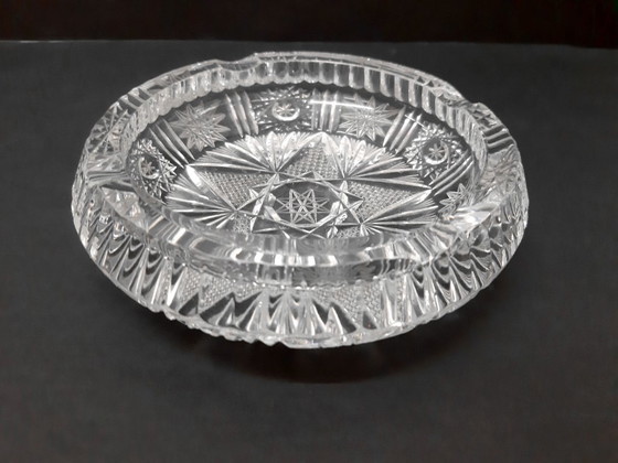 Image 1 of Ashtray lead crystal / Poděbrady