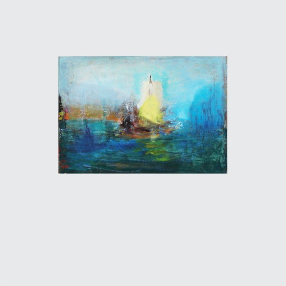 Image 1 of Peinture vintage de Stig Harder Olsen