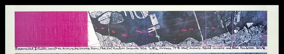 Image 1 of Christo - Surrounded Islands, 1983 - color offset - Miami/Florida