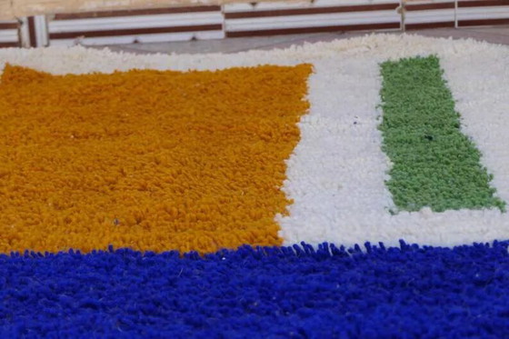 Handgemaakt loper tapijt 300cm x 100cm – Vloerkleden en tapijten, Wool, Modern (photo 9 of 13)