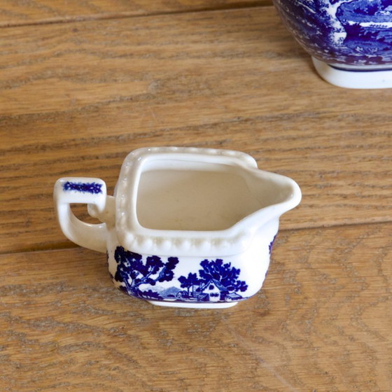 Image 1 of Tetera y jarra para crema de Villeroy & Boch Rusticana de 1913