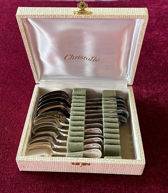 Christofle - Christofle cutlery set with silver metal beads for 12 people. 172 items. (photo 9 of 14)
