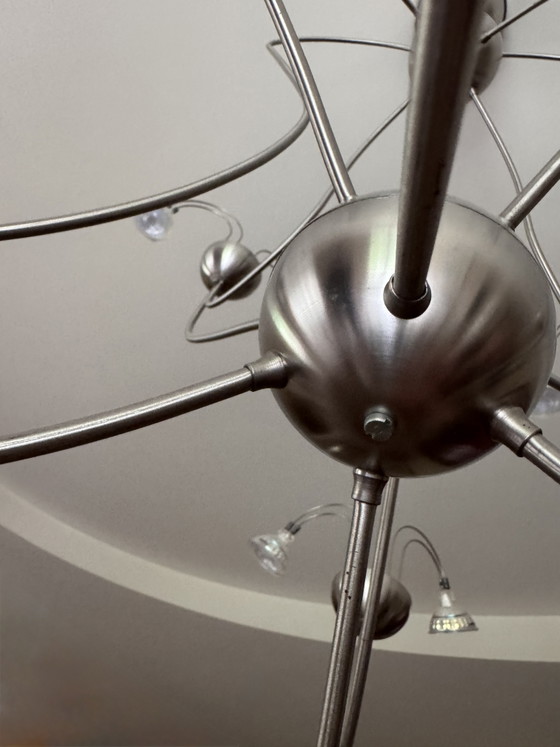 Lampadario sublime in acciaio inossidabile – Lampade a sospensione, Aluminium, Glass (photo 7 of 10)