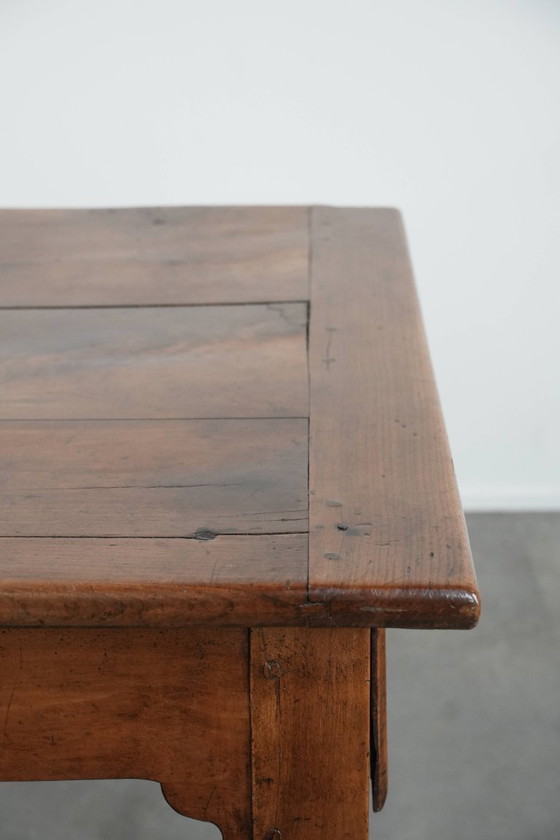 Image 1 of Antique French dining table made of fruit tree wood