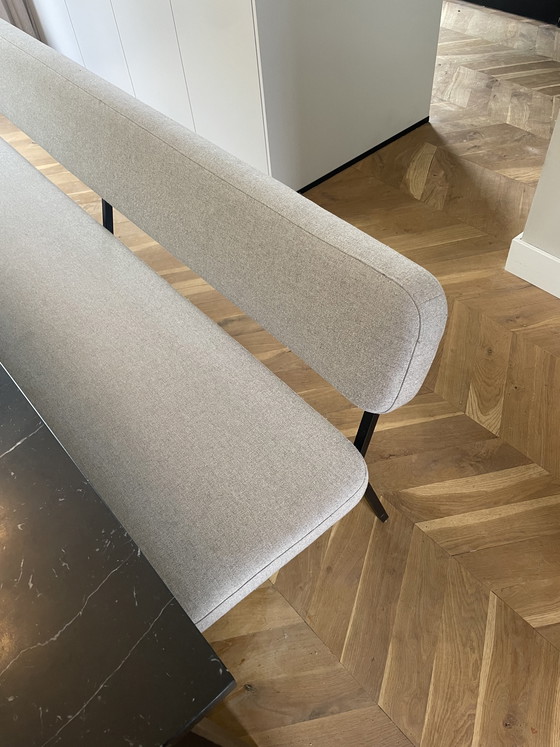 Image 1 of Conjunto de 3 sillas de comedor y banco de comedor Studio Henk
