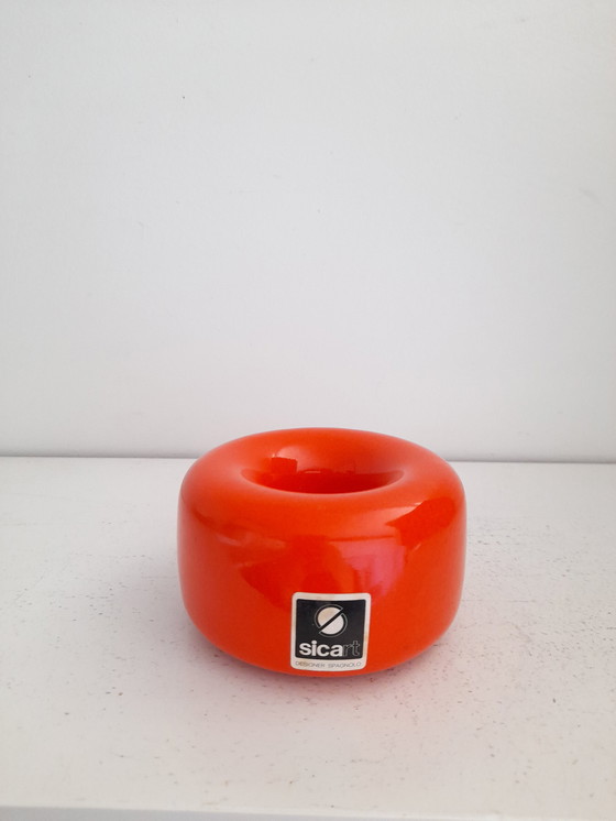 Image 1 of Sicart Spagnolo Cendrier Donut 60s