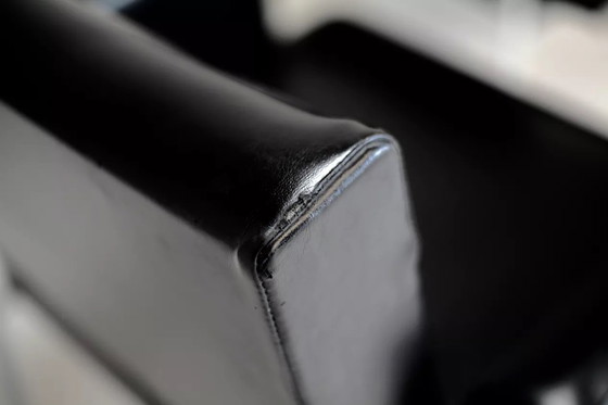 Image 1 of 2x Armchairs with stainless steel legs