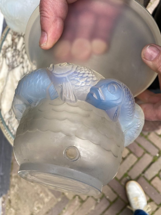 Image 1 of Vase 1930 R. Lalique (fish motif)