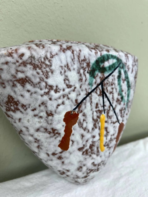 Vintage wall vase – Scheurich W-Germany, Ceramic (photo 6 of 7)