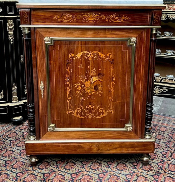 ladekast in Lodewijk XVI-stijl – Buffetkasten, Marble, Wood (photo 3 of 9)
