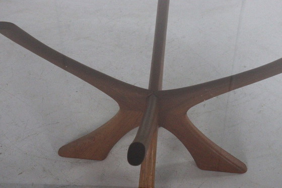 Image 1 of Table basse Illum Wikkelso pour Niels Eilersen T118 vintage danoise