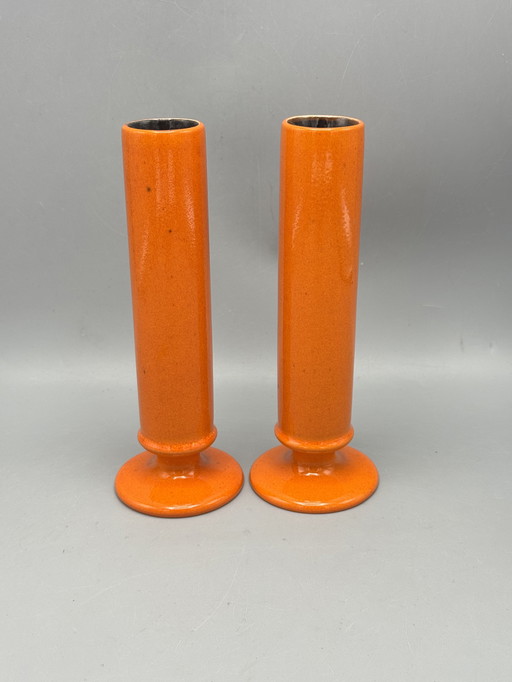 Two vintage ceramic vases