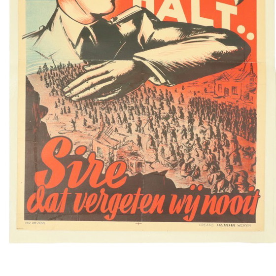 Image 1 of Militaria Affiche 28 Mei 1940