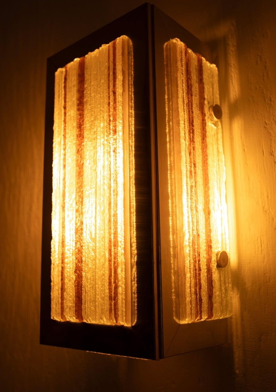 Mid Century Modern Wall Light by Albano Poli for Poliarte Chrome Version – Glass (photo 14 of 14)