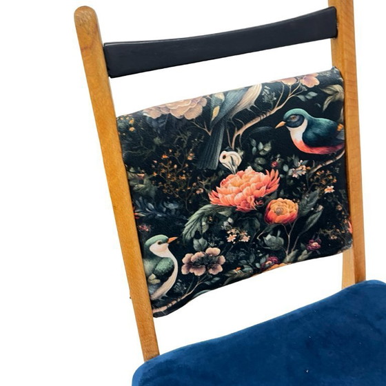 Image 1 of Sedia "Rostock" – VEB Vereinigte Sitzmöbelindustrie Neuhausen, DDR 1960–1975 | faggio | dopo la ristrutturazione