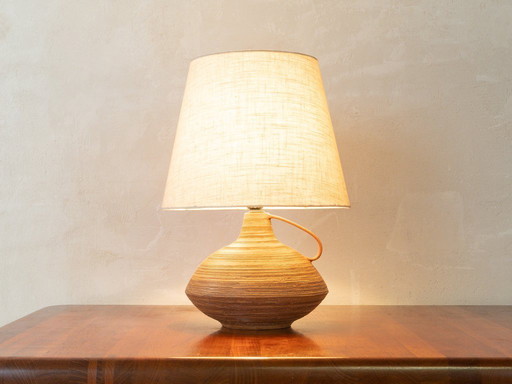 1960s ceramic table lamp, Vintage
