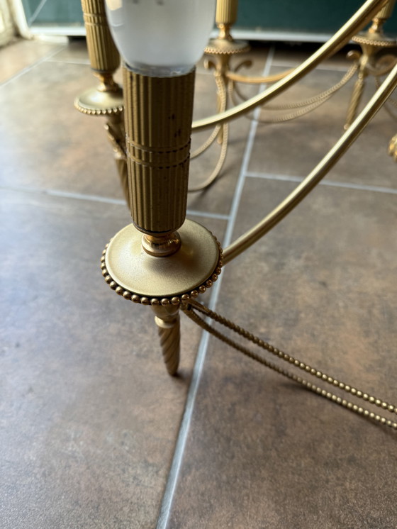 Image 1 of Messing-Kronleuchter Gaetano Sciolari