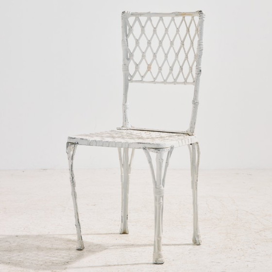 Image 1 of MK10902 Vintage garden set in cast aluminium, Set of 6