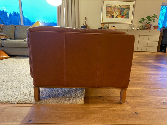 Leather 2-seater sofa Bolia, 2 seaters, Brown (photo 2 of 5)