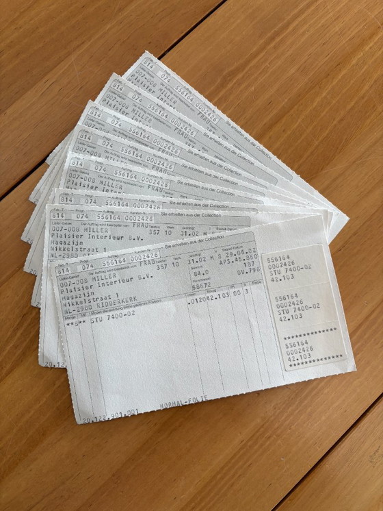 Image 1 of Chaises de salle à manger Rolf Benz 7400 (8x)