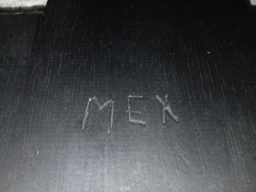 Seltenes Estela Ogazón „Milagros“-Kreuz – Frühwerk (Stempel „MEX“)