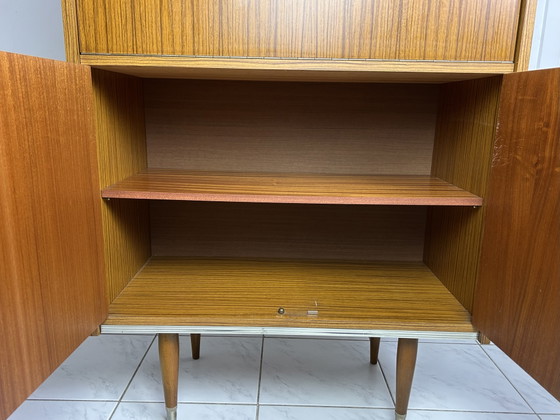 Image 1 of Vintage Unigro kast opbergkast met klep