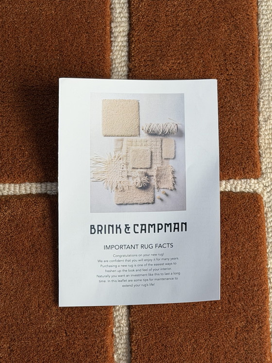 Image 1 of Alfombra Marimekko Tiiliskivi Ladrillo NUEVO