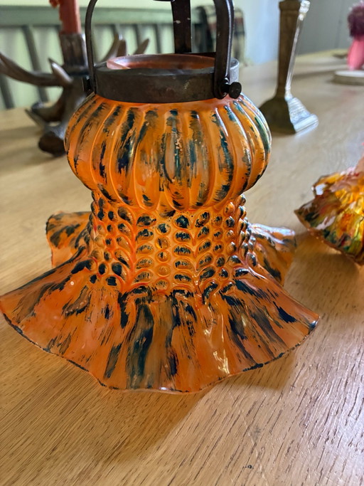Hanglampje tulp vintage