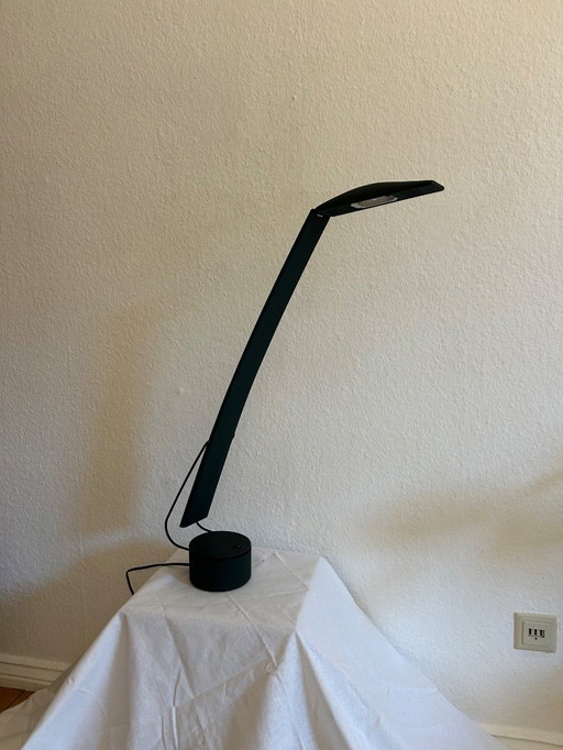 Original Dove desk lamp in black by Marco Colombo & Mario Barbaglia for PAF Studio.