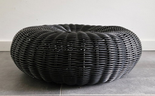 Ikea Hocker ("meditation pouf") Ottman black 1990's