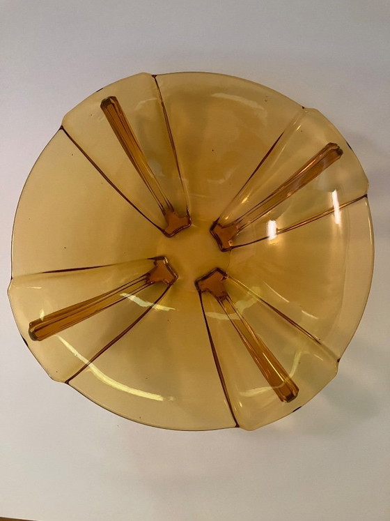 Image 1 of Art-Deco-Mittelstück, Hermanova-Hütte, ca. 1930