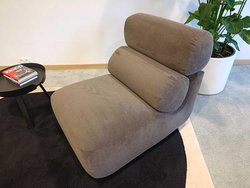 Tylko Sessel aus braunem Cord