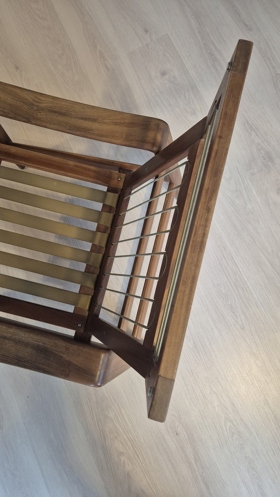 Image 1 of Vintage Danish Teak Lounge Chair – attrib. Arne Wahl Iversen – originele patina