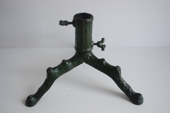 Image 1 of Vintage kerstboomstandaard, Tsjecho-Slowakije, jaren 1960.