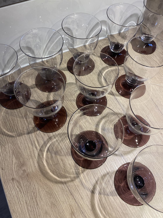 Image 1 of Kristalunie Maastricht 11 copas de vino Campanula