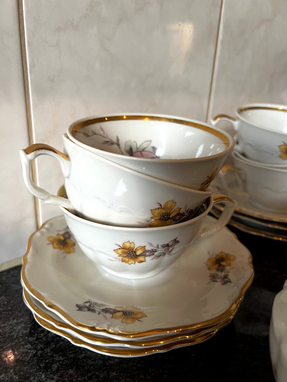 Image 1 of Wakbrzych Poland Dinnerware Set 15 Items