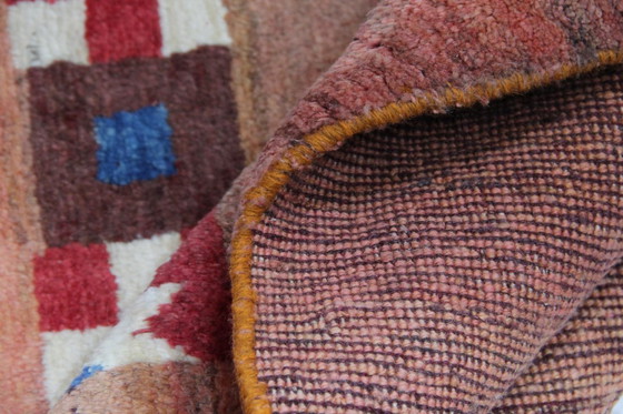 Image 1 of Original Perserteppich Gabbeh Ghashghai Orientteppich 204 cm x 108 cm Alt Natur