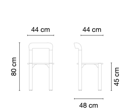 Image 1 of 4 sedie Bruno Rey