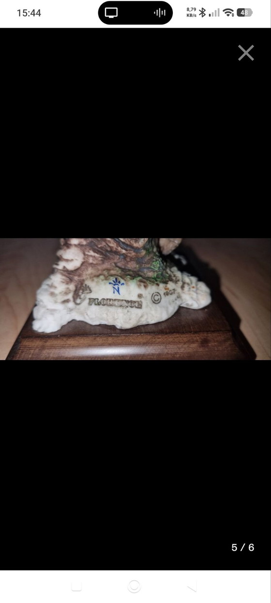 Giuseppe Armani - Pico picapinos (1987). – Esculturas, Metal, Porcelana (photo 10 of 11)