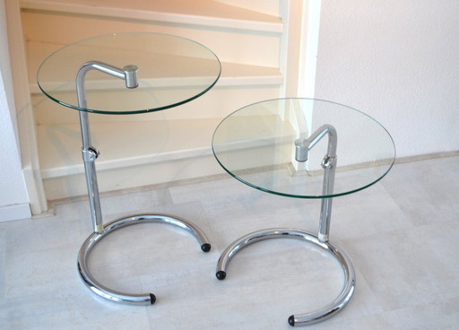 2 x vintage side table