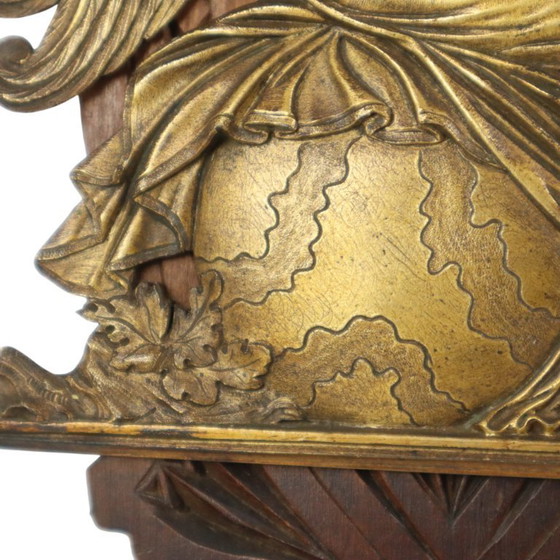 Image 1 of Antica placca di dea greca in bassorilievo